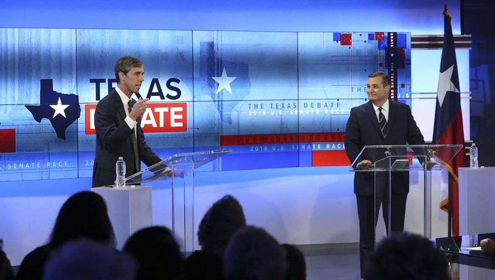 TX-Sen: Second debate highlights stark differences between incumbent Sen. Ted Cruz and Beto O'Rourke