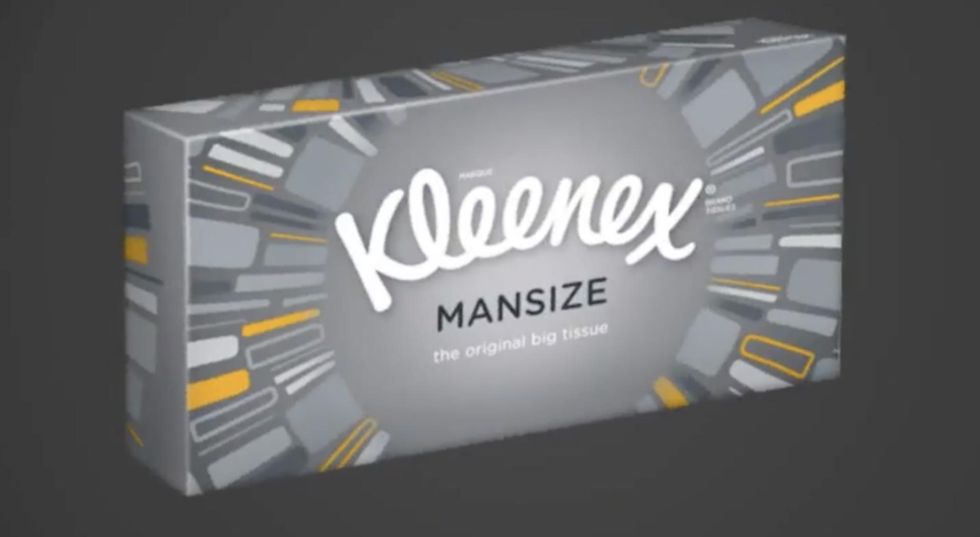 Kleenex rebranding ‘Mansize’ tissues after gender backlash, complaints of sexism