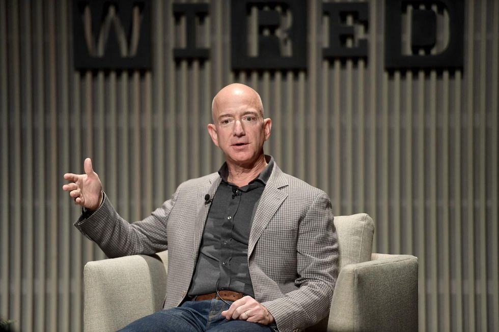Amazon CEO Jeff Bezos says he will make deals with US military despite outside pressure