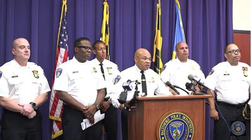 Baltimore puts 230 desk cops on the streets following spike in violence