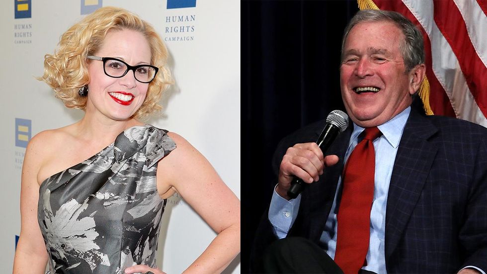 AZ-Sen: Democrat Kyrsten Sinema sent email in 2002 spreading conspiracies about President Bush
