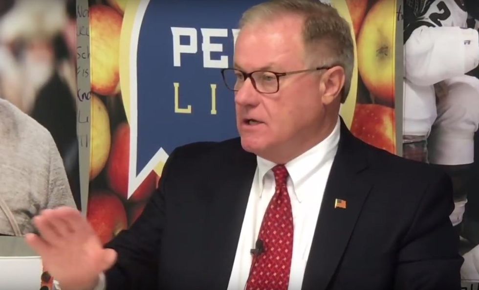 PA-Gov: GOP's Wagner tells backers, 'I'm not an angry guy. I'm a passionate guy' as he chases Wolf