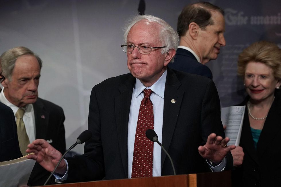 Even Bernie Sanders doesn't believe in the much-hyped 'blue wave