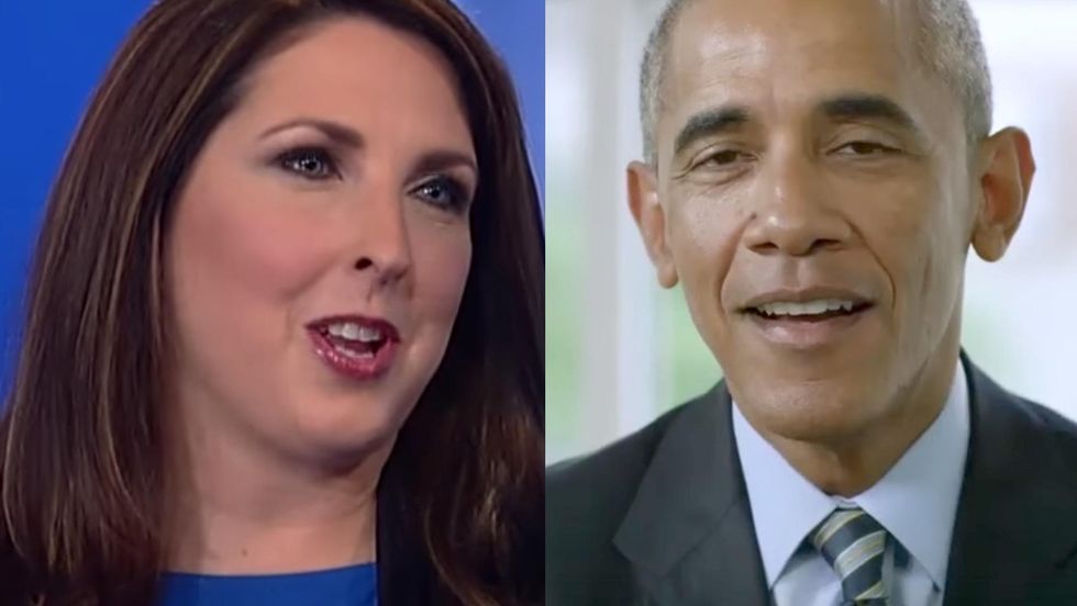 RNC chair calls out media hypocrisy - with a flashback to Obama's words on immigration