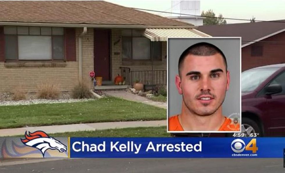 Denver Broncos cut backup quarterback Chad Kelly after bizarre criminal trespassing arrest
