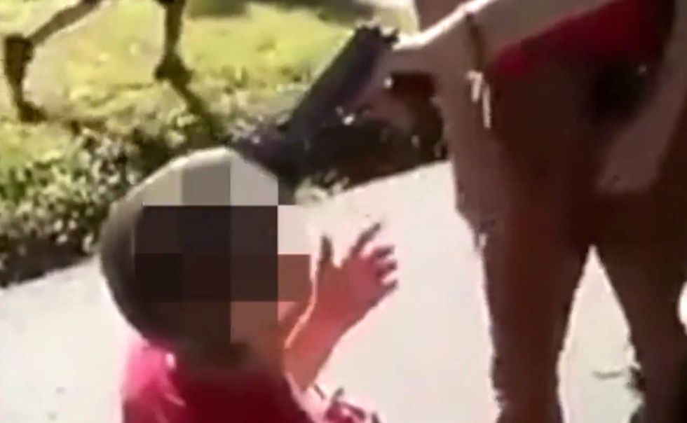 Mom livid after bullies point gun at autistic son's head, punch him—and order him to kiss their feet