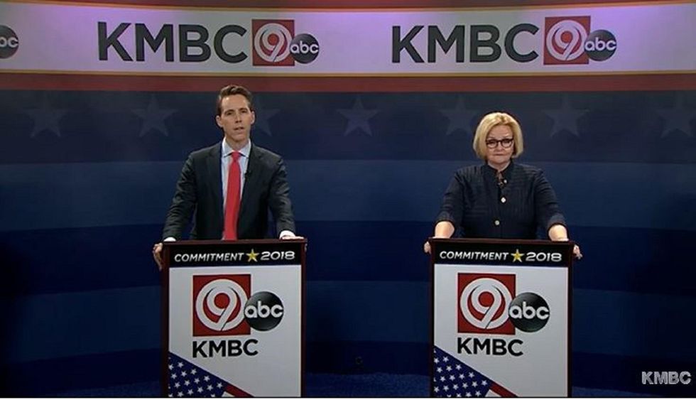 MO-Sen: Final debate between McCaskill and Hawley a blame game as both fight for an edge in the race