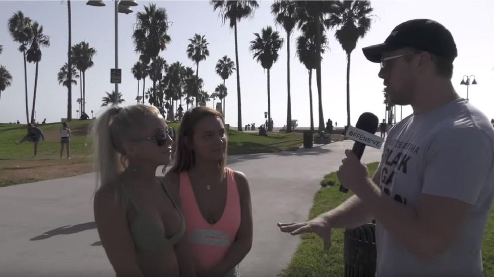 WATCH: White straight male tells Californians 'I'm a black gay woman.' The responses are hilarious.
