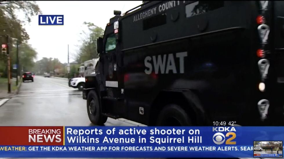 UPDATE: Active shooter near Pittsburgh-area synagogue now in custody