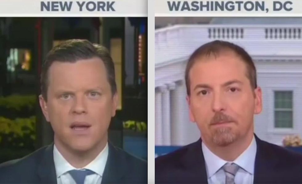 Chuck Todd, NBC News suggest voters send Trump message at midterms over mass murder, package bombs