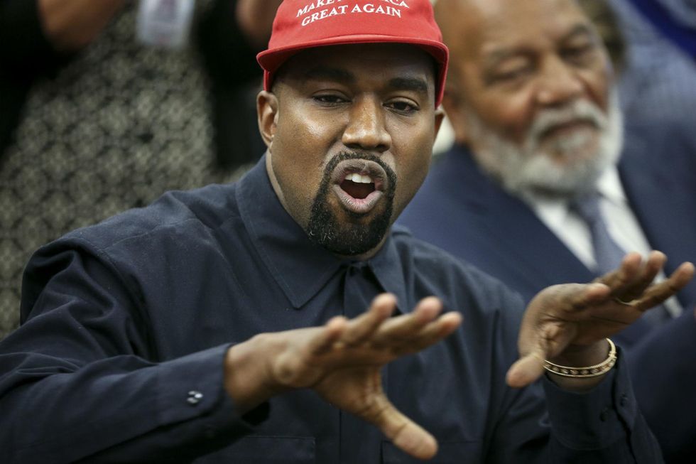 Kanye West reportedly designs shirts urging black voters to leave Democratic party: 'Blexit