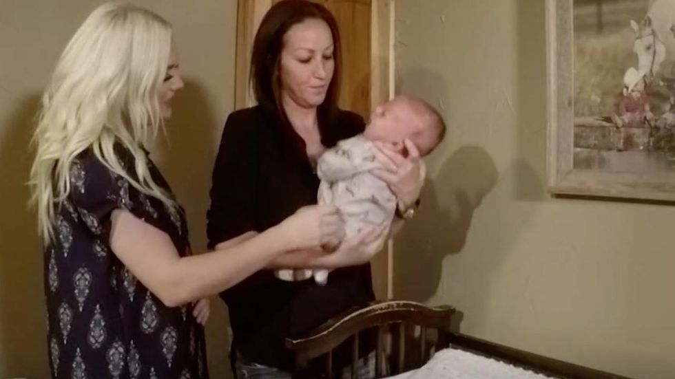 Texas lesbian couple carries same baby boy using Effortless Reciprocal IVF