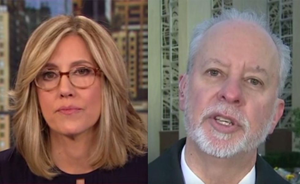 CNN anchor seems to try to get rabbi of synagogue where mass murder occurred to blame Trump. Oops.