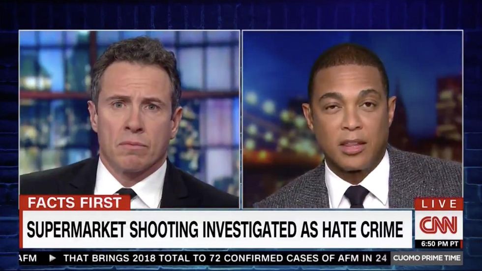 CNN anchor says ‘white men’ are biggest terror threat to US — and there’s no travel ban on them