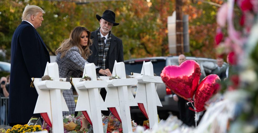 People outraged over Trump's call for arming synagogues — but many Jewish leaders are on board