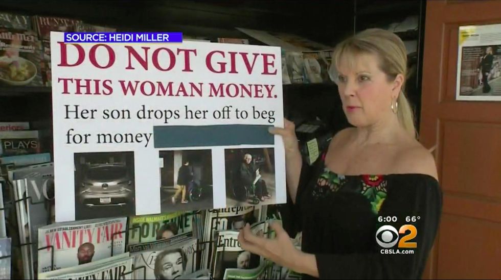 Calif. city council candidate caught on camera dropping off 86-year-old disabled mom to panhandle