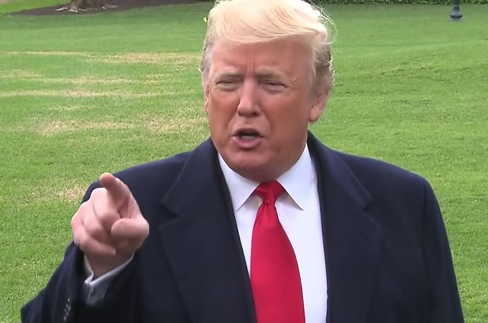 Trump stuns reporter with reply to her very pointed question - here's what he said