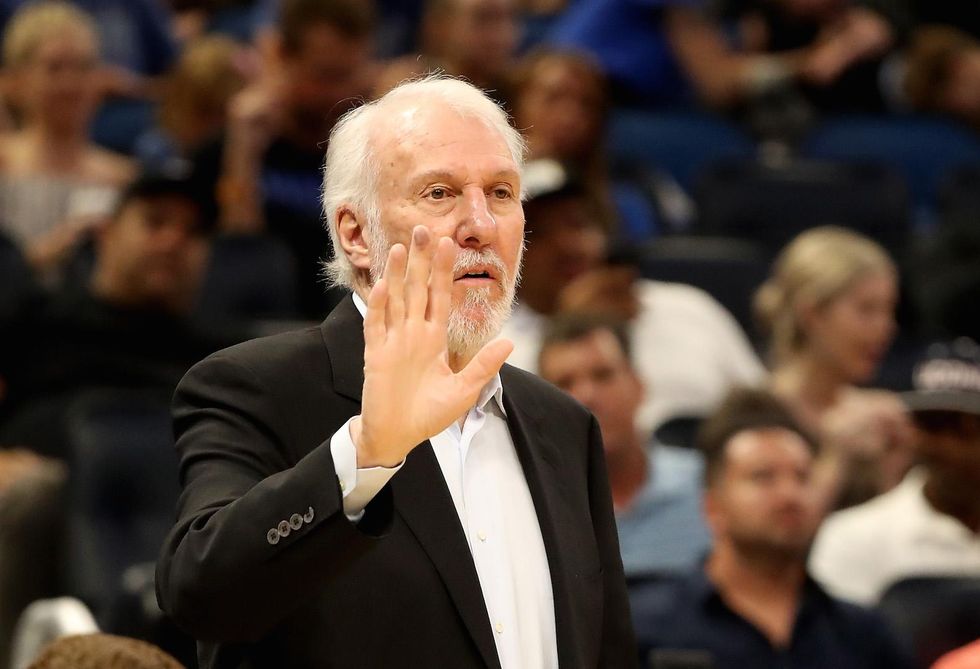 San Antonio Spurs coach Gregg Popovich endorses Beto because of how Beto makes him feel