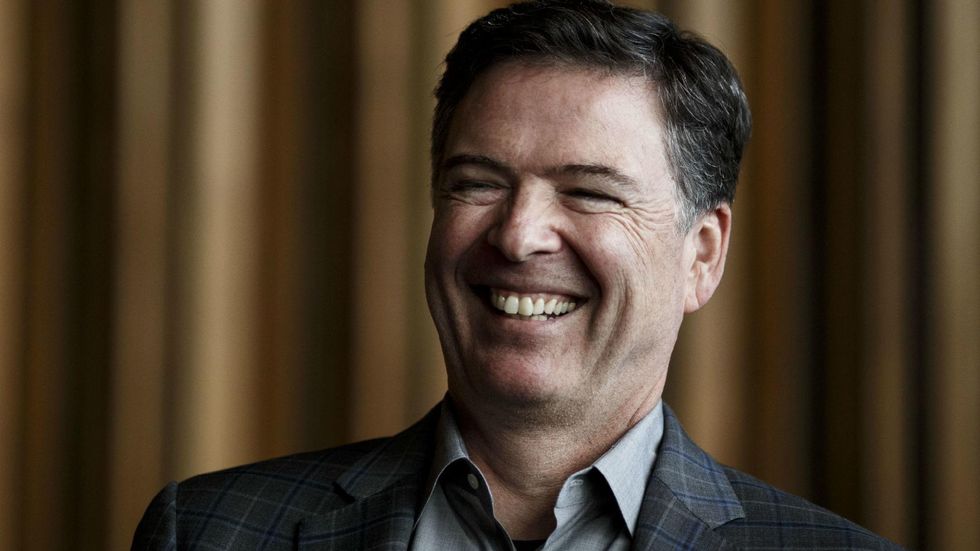 Former FBI Director James Comey says the American people are experiencing an anti-Trump 'awakening