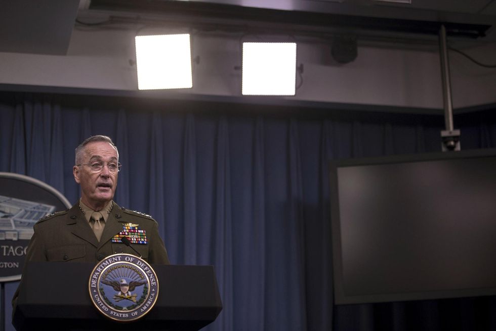 Chairman of the Joint Chiefs of Staff: There is no plan for border troops to deny entry to illegals