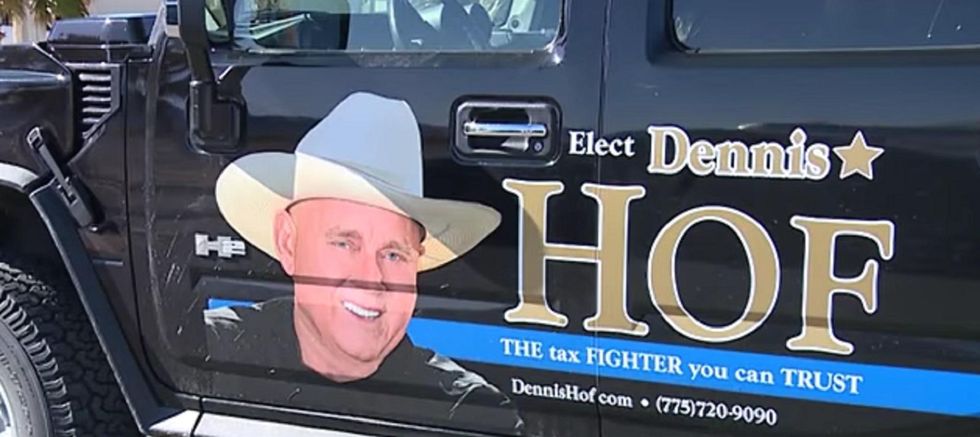 Deceased Republican brothel owner Dennis Hof handily wins seat in Nevada Assembly