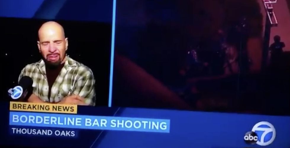 Massacre survivor sobs as he apologizes for fleeing while saving his son: ‘I should have stayed’