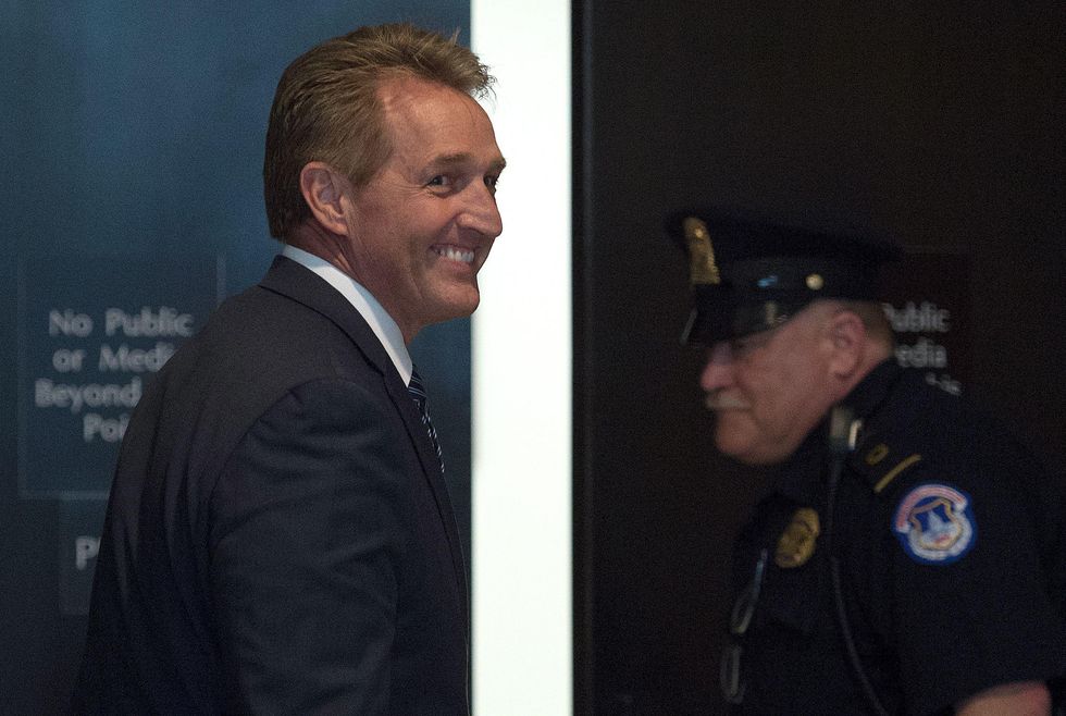 Jeff Flake says a Republican needs to challenge Trump in 2020 — and it might very well be him