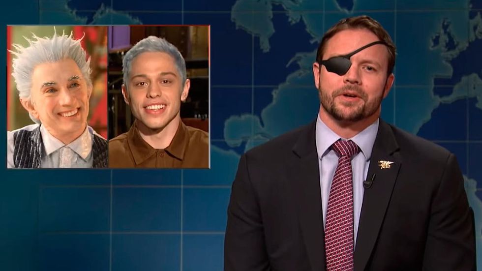 Watch: Former Navy Seal Dan Crenshaw barbecues Pete Davidson for Veterans Day in hilarious SNL bit