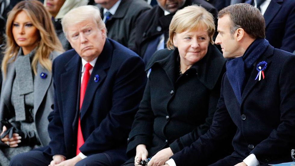 Trump, world leaders, mark 100-year WWI anniversary in Paris as Macron warns about nationalism