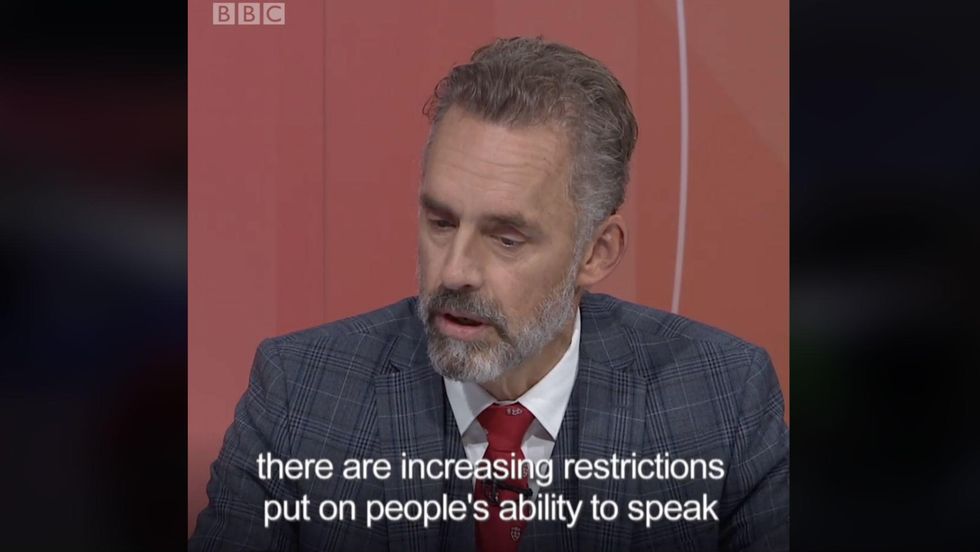 Jordan Peterson says criminalizing offensive speech is a cure 'so much more worse than the disease