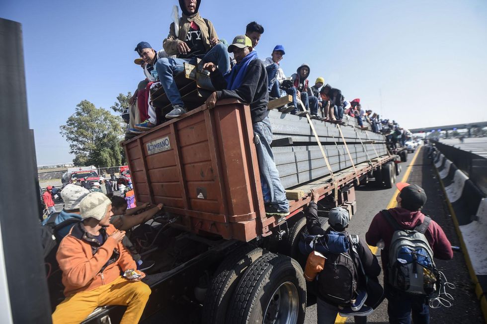 A group of LGBTQ migrants from the Honduran caravan has arrived at the U.S. border