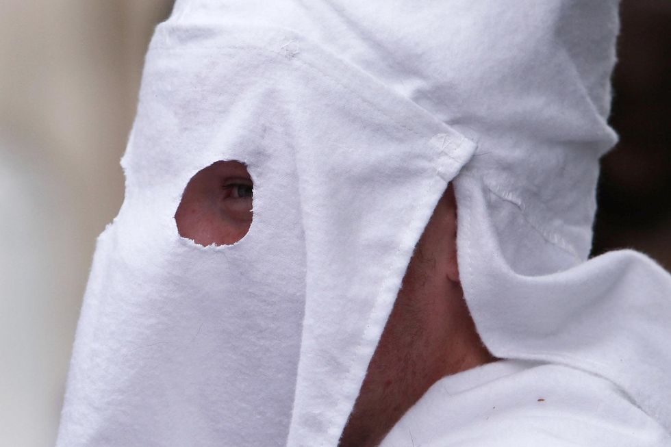 A student dressed up as a KKK member for class presentation — and the teacher got suspended