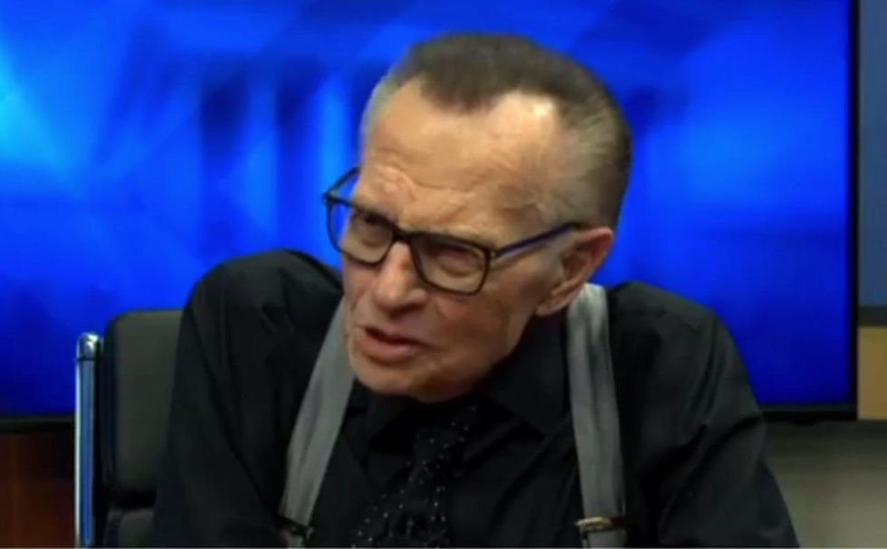 Larry King says CNN isn't a news network anymore; it's a 'Trump' network: 'They do pundits