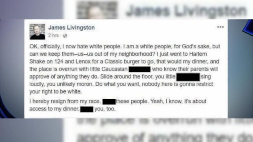 Rutgers clears professor who said he hates white people, reverses charge of racial discrimination