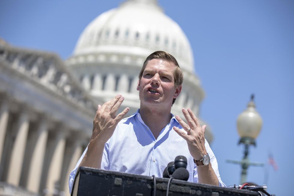 Democrat Swalwell is getting torched online over his bizarre defense of gun confiscation