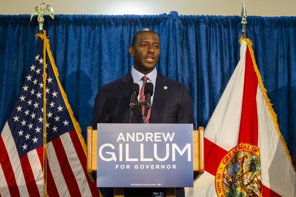 Democrat Andrew Gillum concedes Florida governor's race for the second time