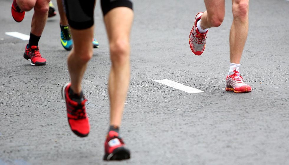 British running club causes public panic after using white powdery substance to mark route