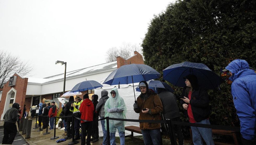 Iraq vet, city mayor are first customers at recreational pot shops that just opened in Massachusetts