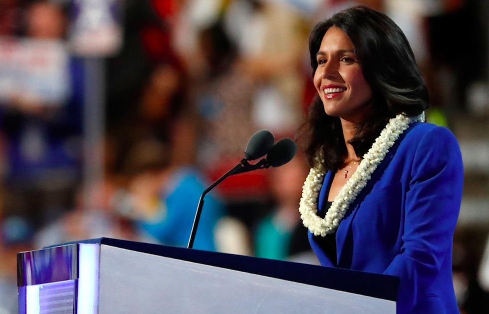 Democratic Rep. Tulsi Gabbard blasts Trump as 'Saudi Arabia's b***h' in viral tweet