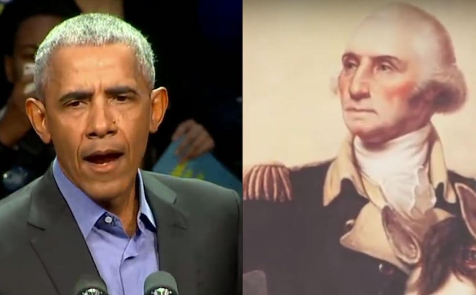 Over half of young Americans say Obama had bigger impact on US than George Washington, survey finds