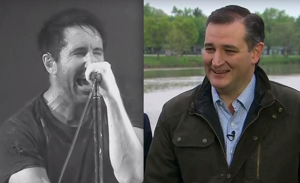 Ted Cruz has last laugh at 'gullible reporters' over story he wanted on Nine Inch Nails' guest list