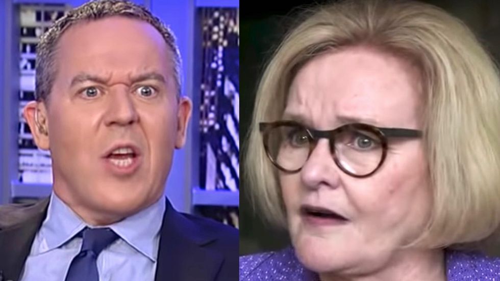 Greg Gutfeld blasts Democrat McCaskill as a 'lying idiot' over this tweet she posted