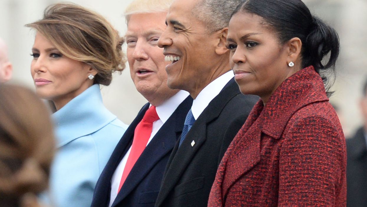 WaPo reporter questions Trump's motorcade use — but Michelle Obama's book explains it