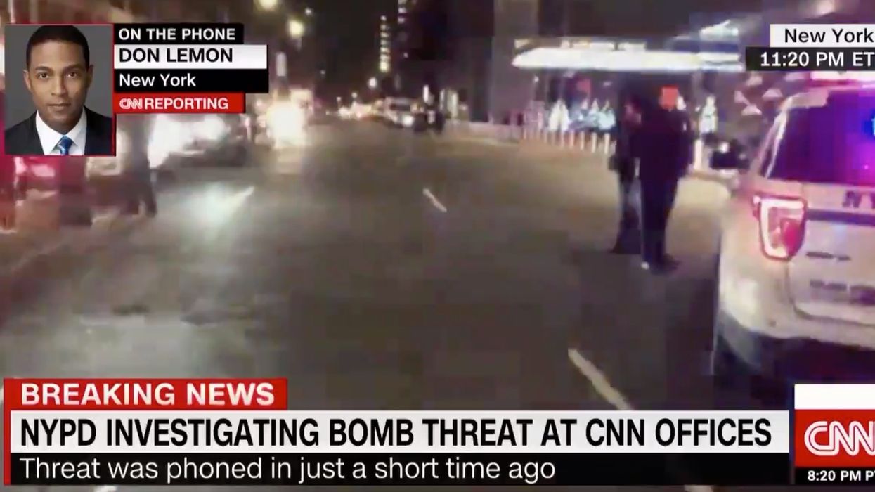 Breaking: CNN studios and offices evacuated over bomb threat