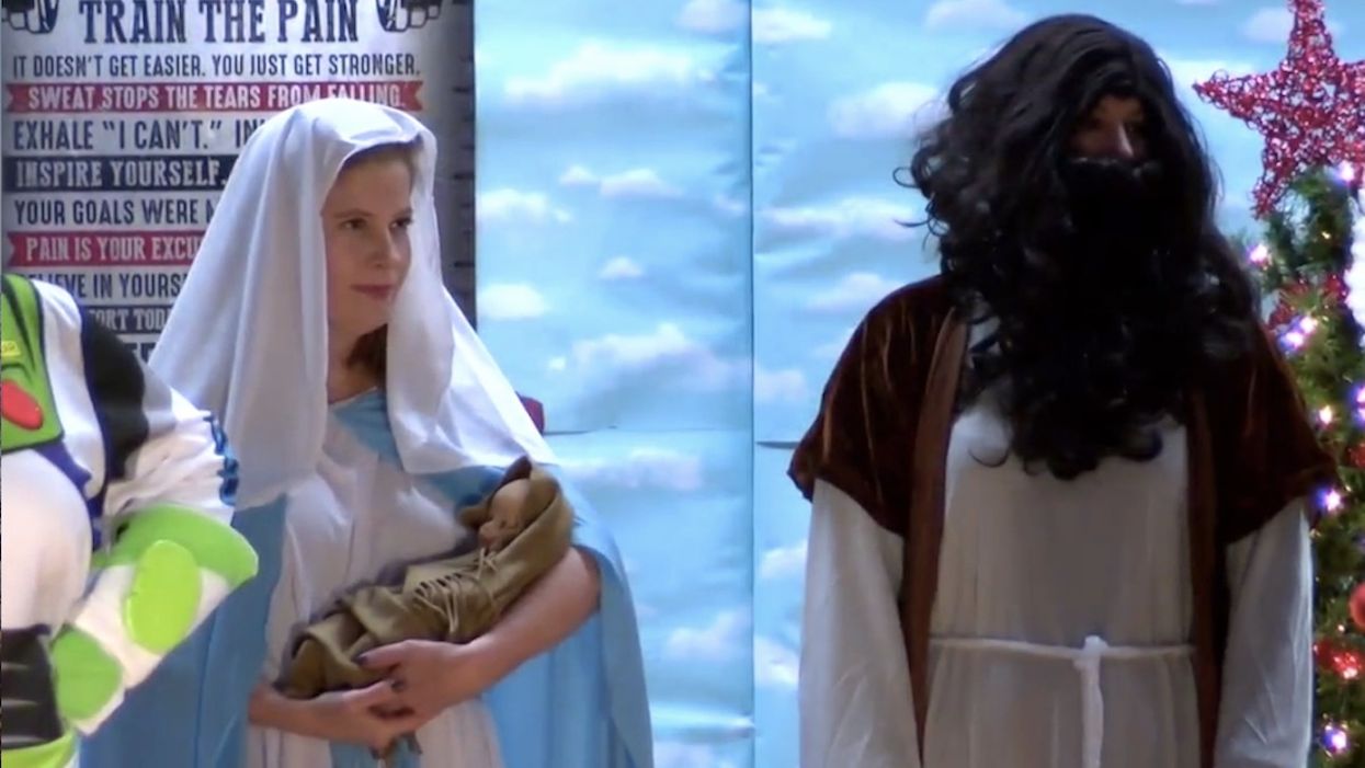 Students barred from Christmas play over scenes that include (gulp) Jesus. But there's a happy ending.