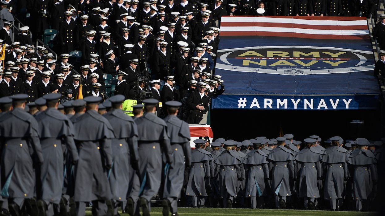 WATCH: Military chaplain gives powerful prayer at Army-Navy game