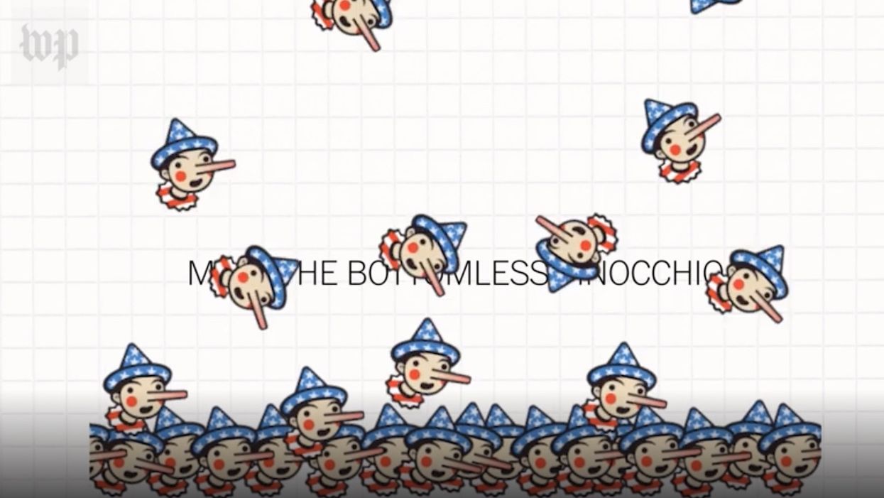 WaPo creates new 'Bottomless Pinocchio' rating inspired by President Trump's 'challenge'