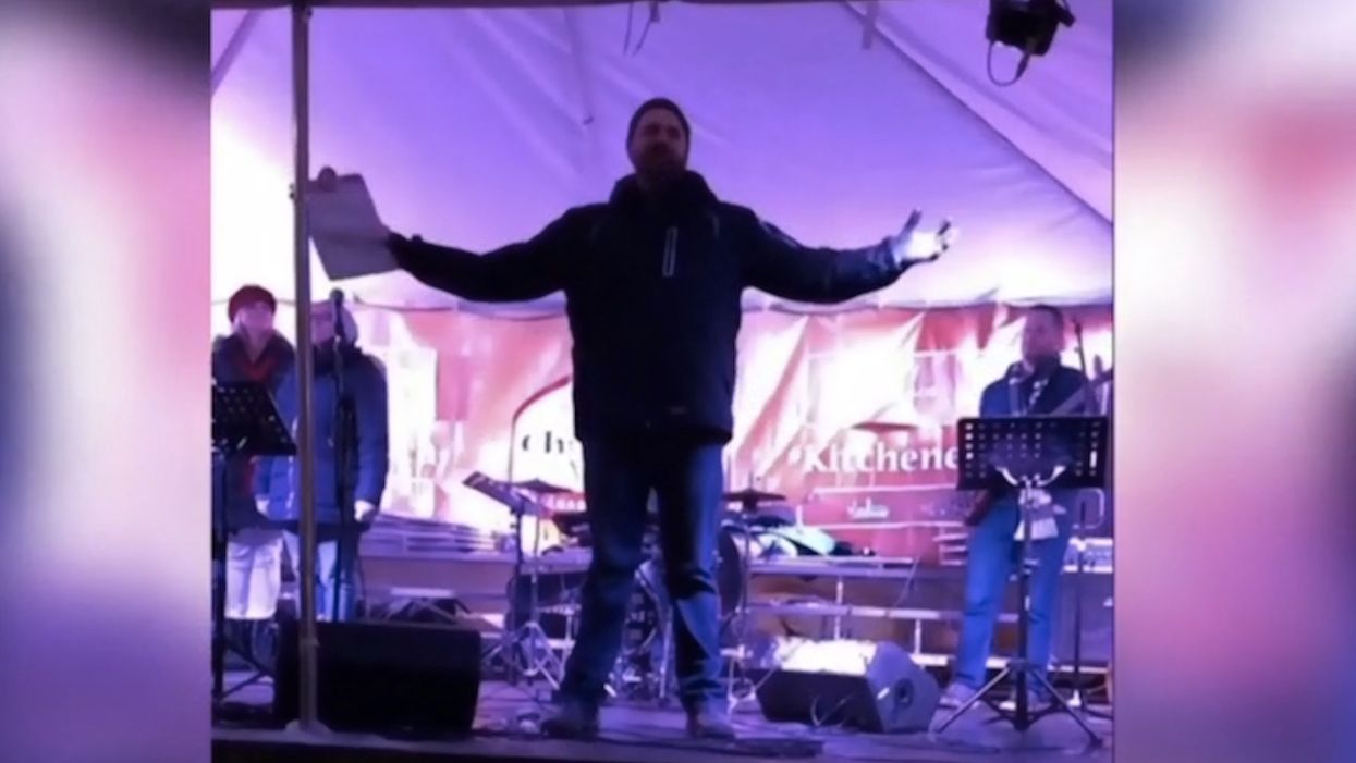 Pastor's microphone cut off by city staff as he reads Christmas story from Bible: 'This is intentional'