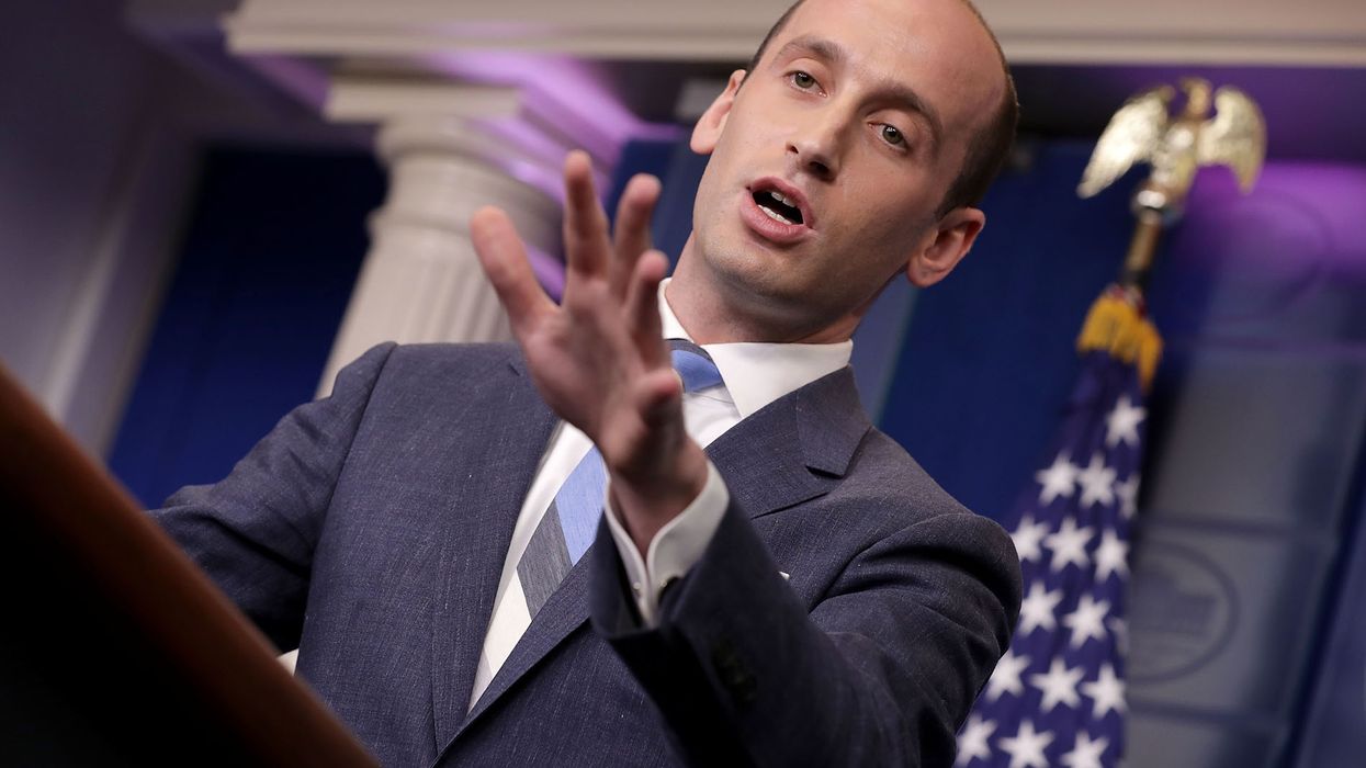 Liberal protesters target home of Trump aide Stephen Miller over immigration policies