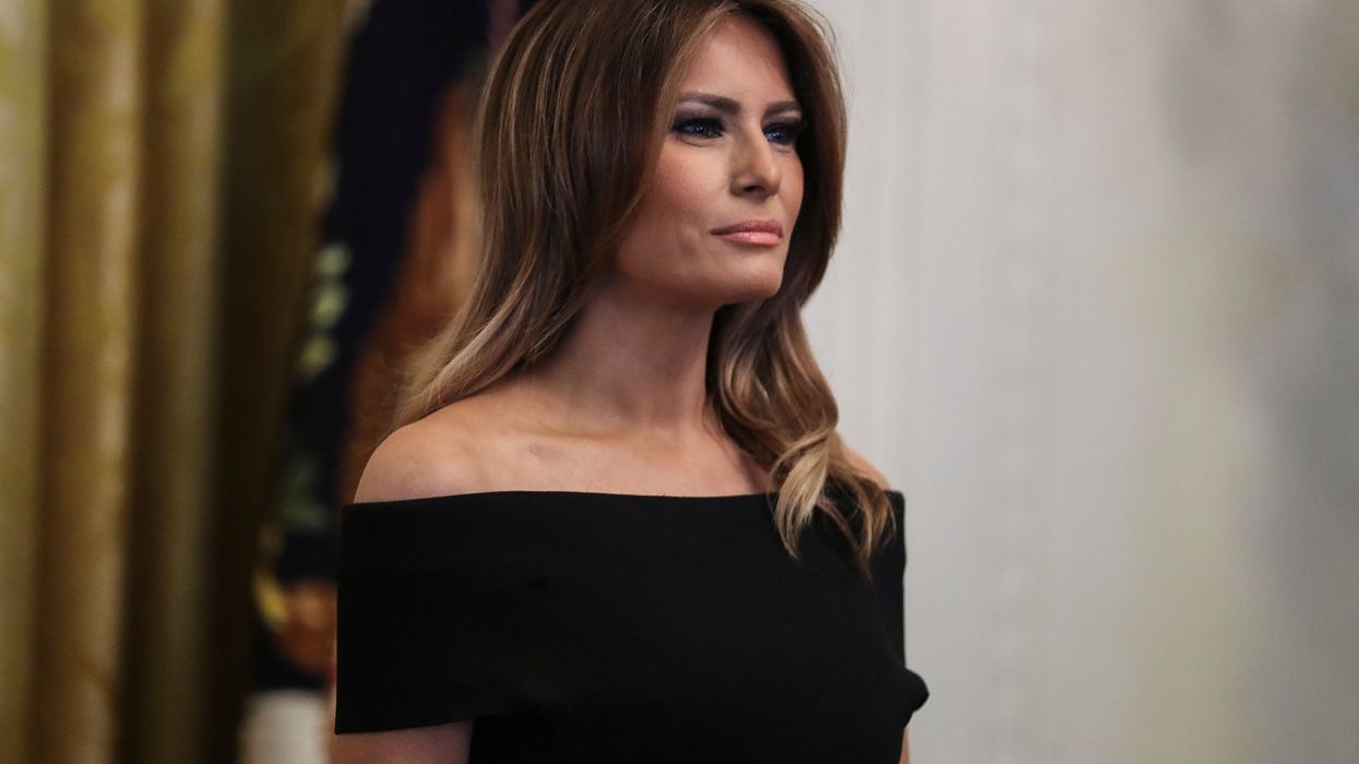 Melania slaps down critics when asked what is the most difficult about being first lady
